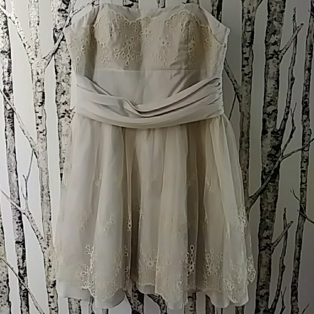 Biege dress
